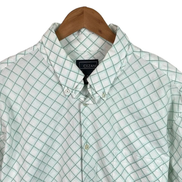 BF372 Mens Cezani Brand Designer Button Down Shirt XL - Picture 3 of 4